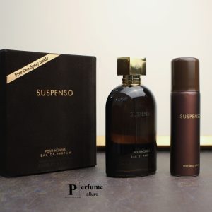 ادکلن سوسپنسو مردانه همراه با اسپری (Suspeso With Spray)